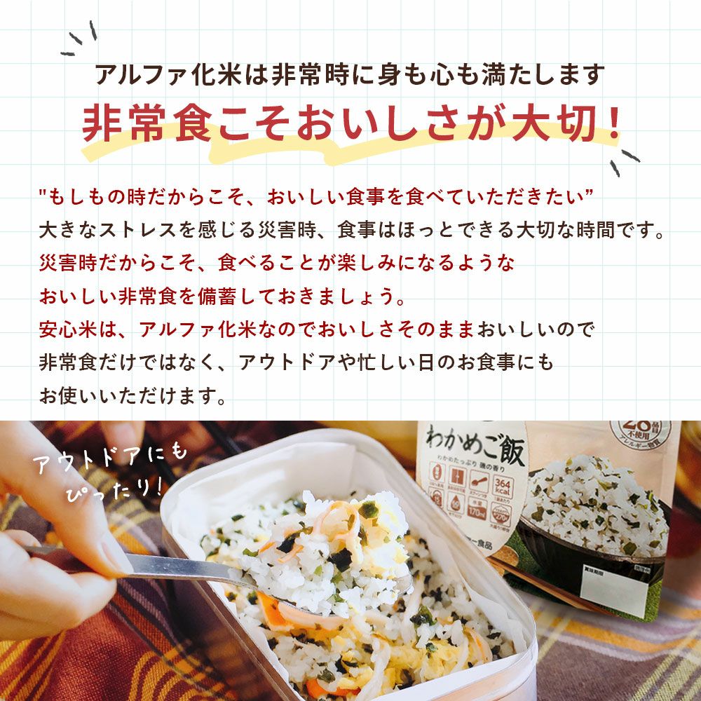安心米 9食セット パッケージ
