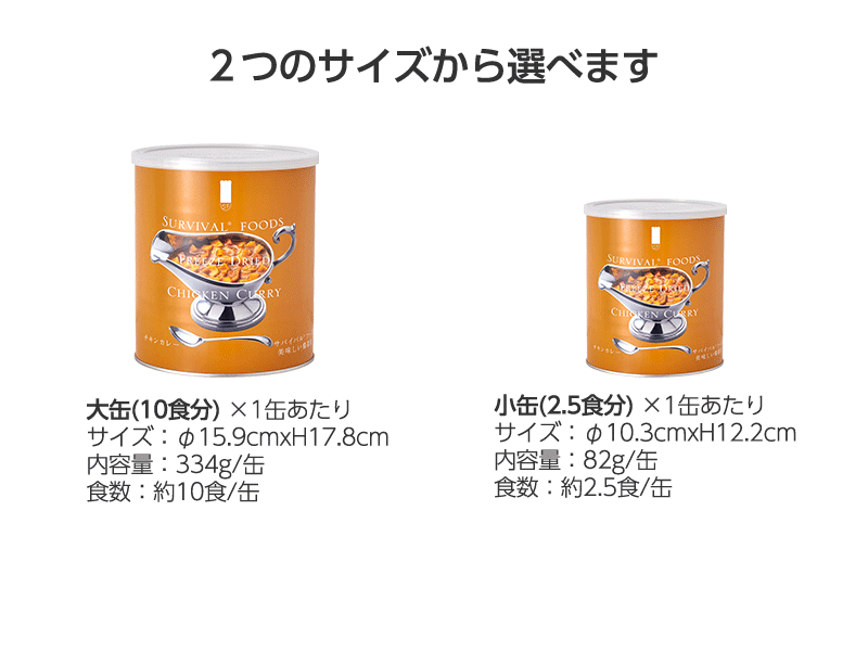 サバイバルフーズ　チキンカレー