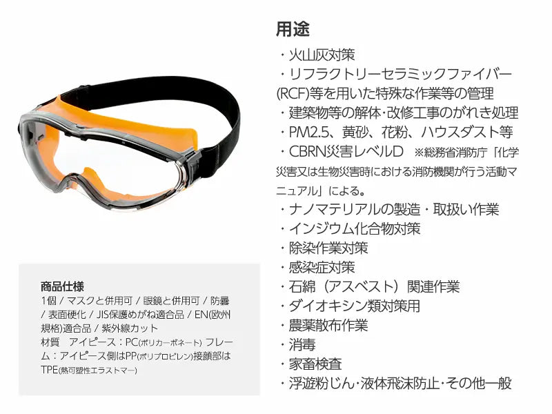 高機能保護ゴーグル ハイグレード